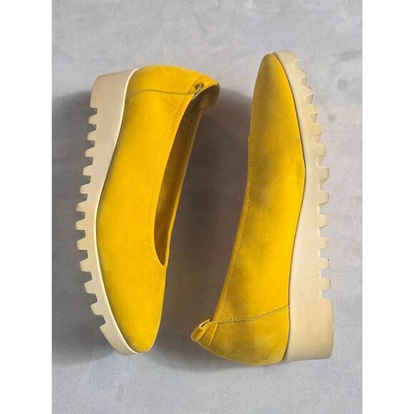 Arche Lomiss Nubuck Ballerina Platform Shoes Sz. 36 / 5.5 - Picture 3 of 8